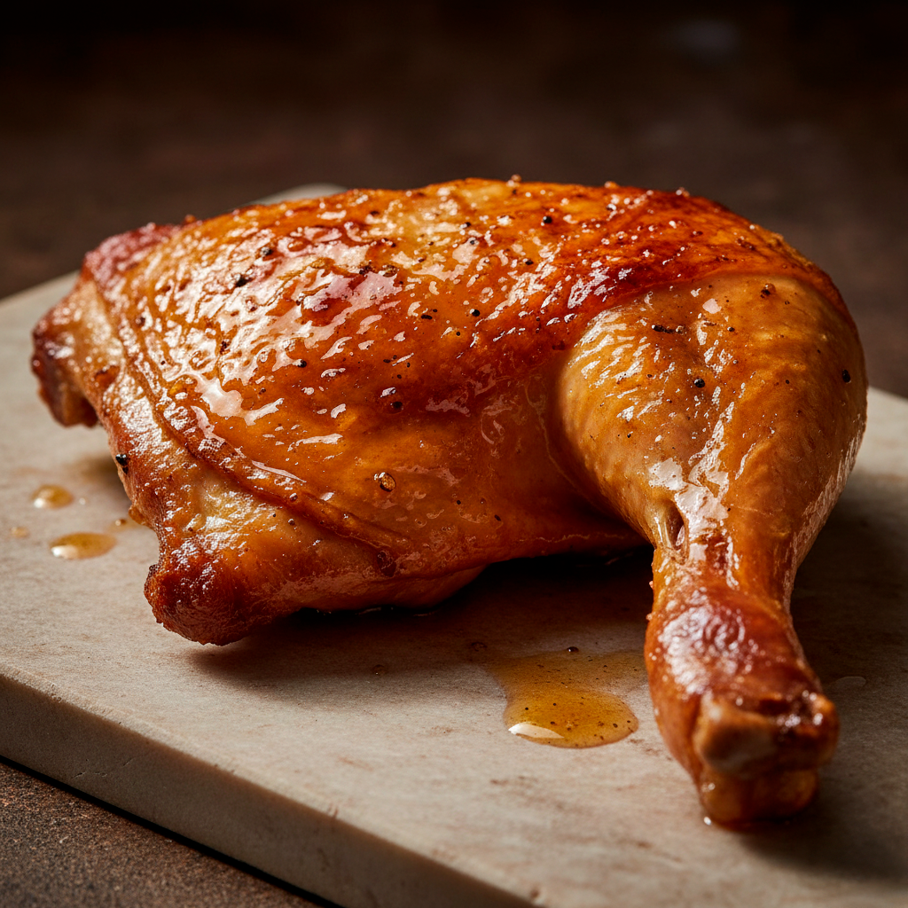 Frango com mel dourado